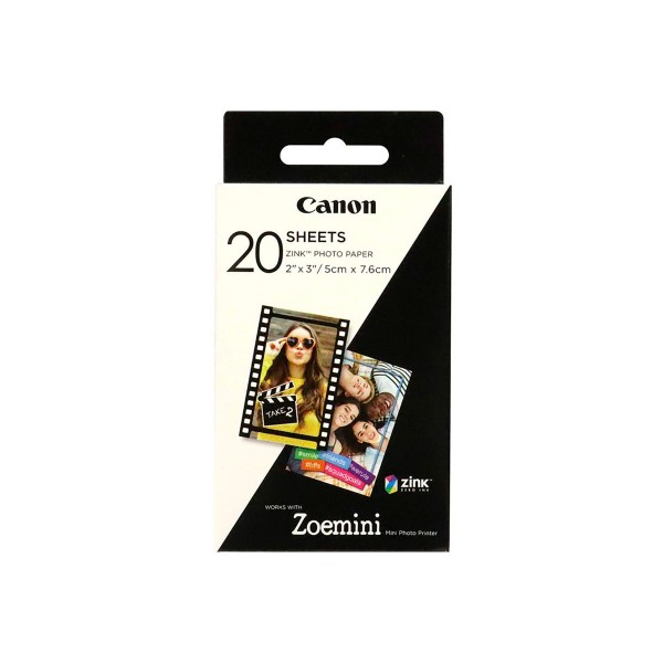 Canon zp-2030 papel fotográfico (20) impresora zoemini 123