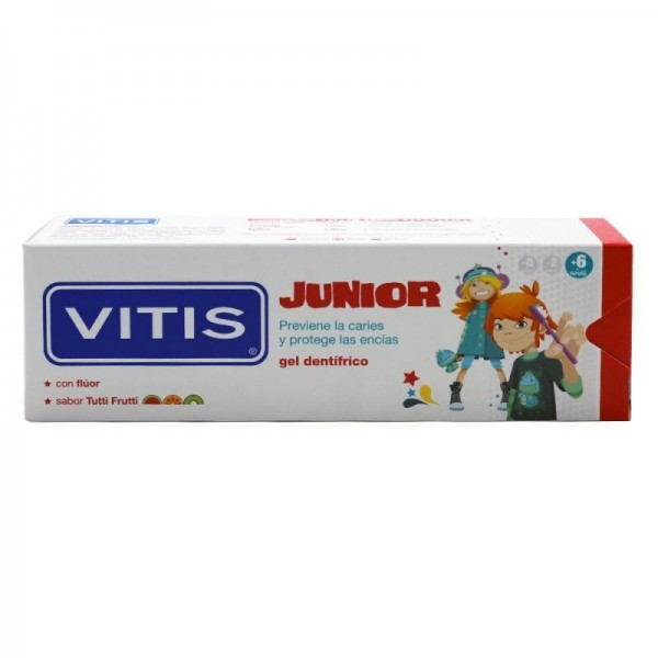 Vitis Junior Gel Dentifrico Tutti Fruti 75 ml